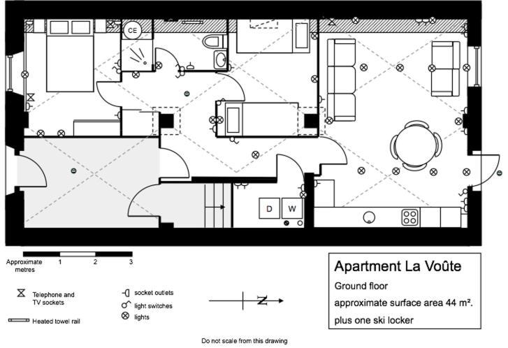 Two Bedroom Apartment La Voute, Chandon Near Meribel - Sleeps 4 Adults Or 2 Adults And 3 Children Les Allues Екстериор снимка